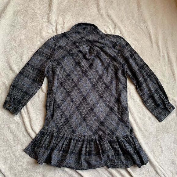 Hagel plaid 3/4 Button Up - Picture 8 of 8